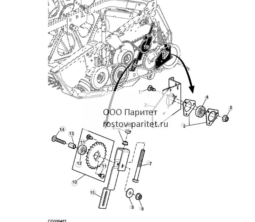 BEARINGS AND CHAIN TENSIONER FOR AUGER DRIVE - ST549908 26.jpg